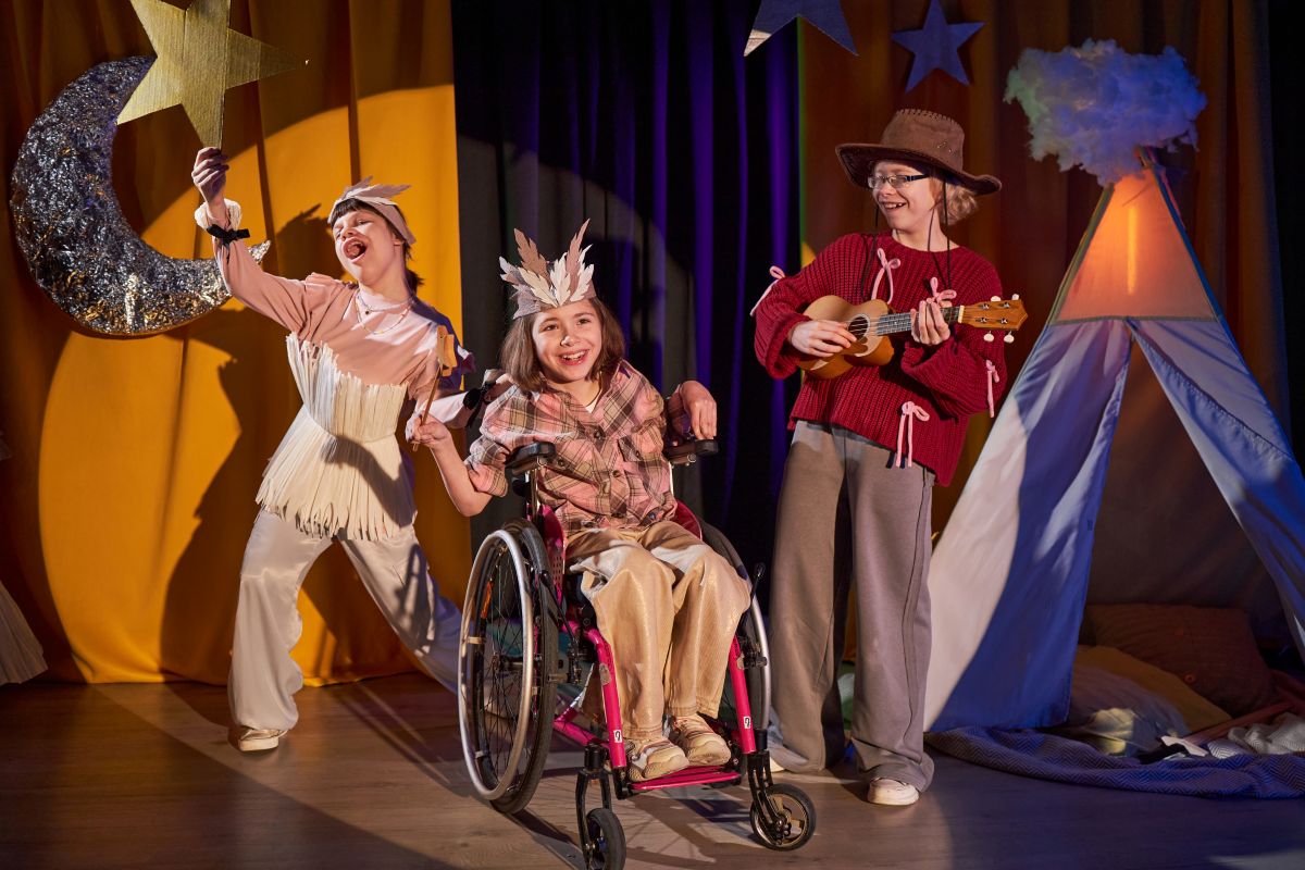 Kids in musical theatre